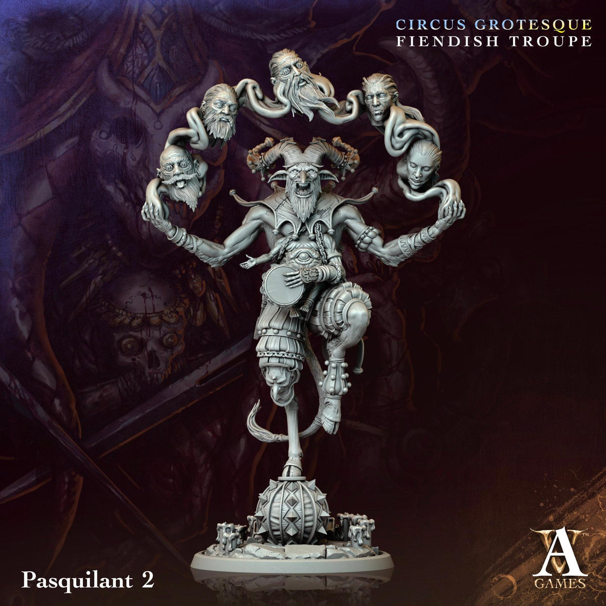3D Printed Pasquilant by Archvillain Games