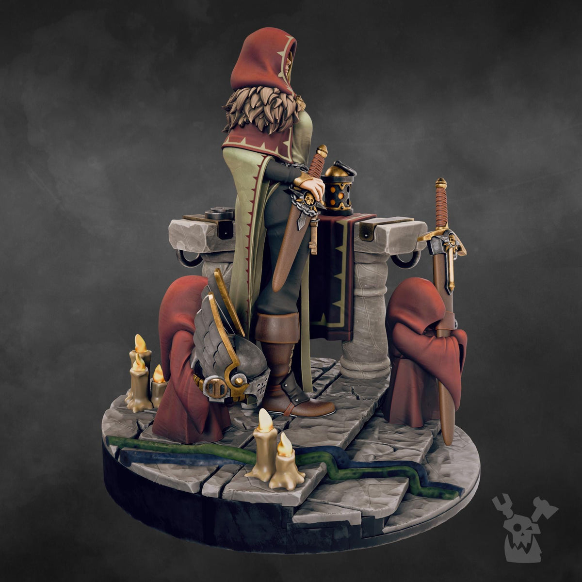 3d Printed Leona The Forestborn by DakkaDakka Miniatures
