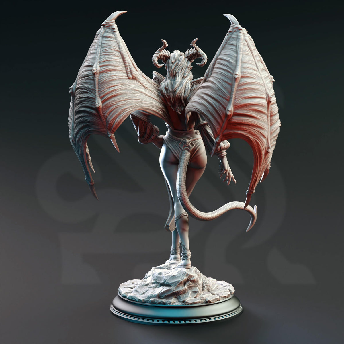 3D Printed Succubus of Broken Oaths by DM Stash