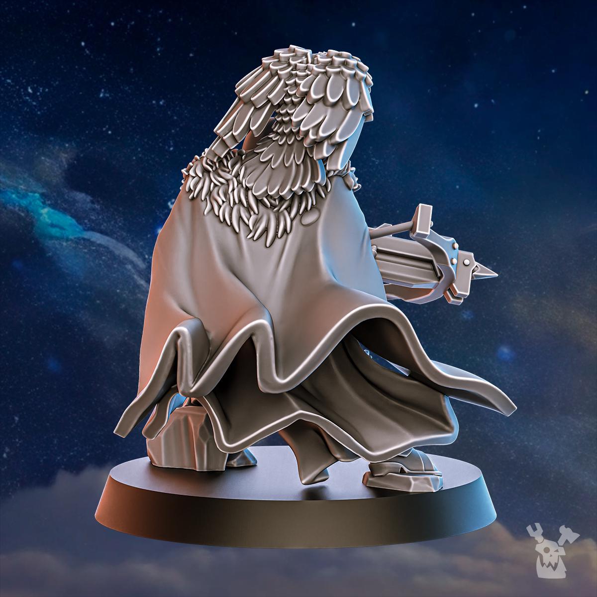 3d Printed Blackhide Tribe Archer by DakkaDakka Miniatures