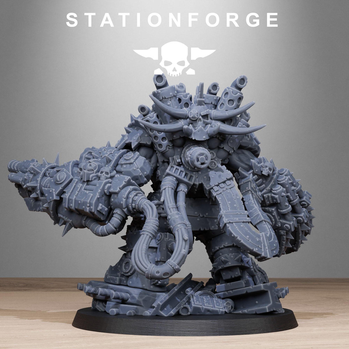 3D Printed Da Grandest Orkaz Nutta by StationForge Miniatures