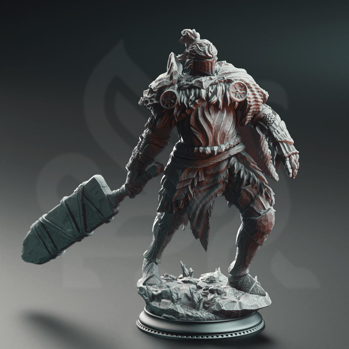 3D Printed Goliath Knight Executioner by DM Stash