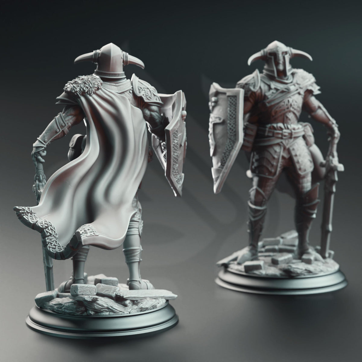 3D Printed Nordic Paladin of Nature's Wrath by DM Stash