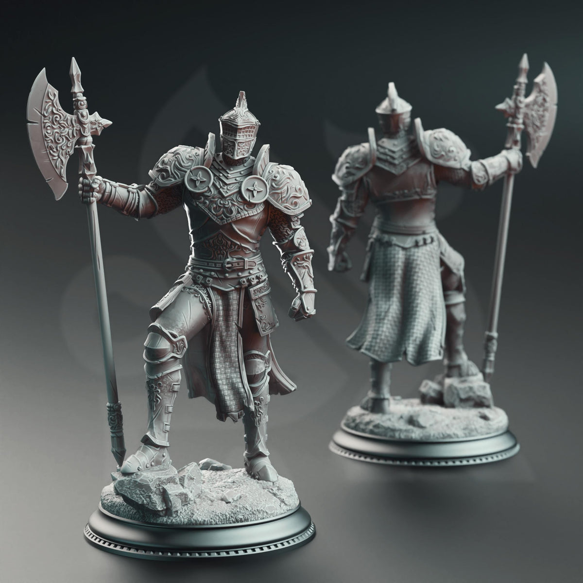 3D Printed Knight of the Tower by DM Stash