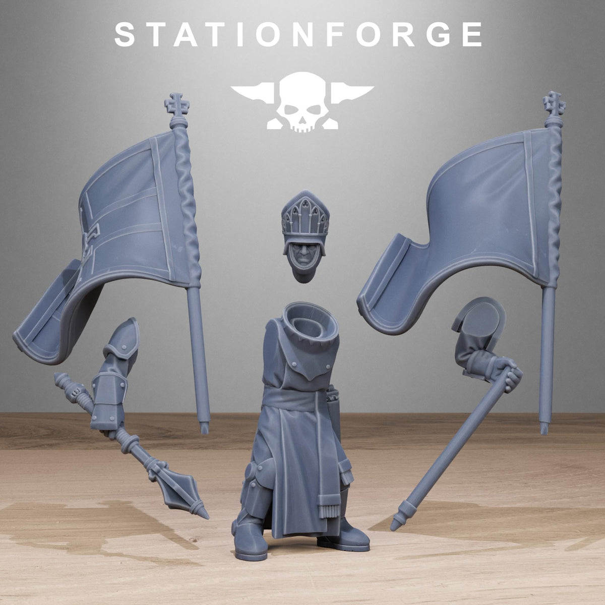 3D Printed Royal Guard Enforcers x10 by StationForge Miniatures