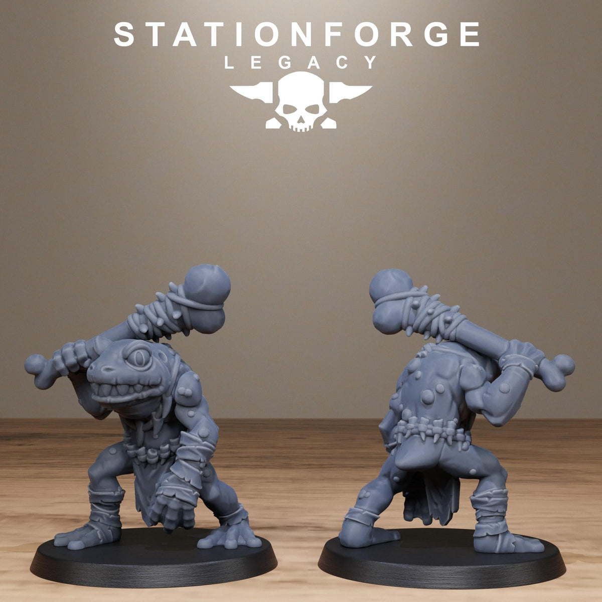 3D Printed Bogkin Infantry by StationForge Miniatures