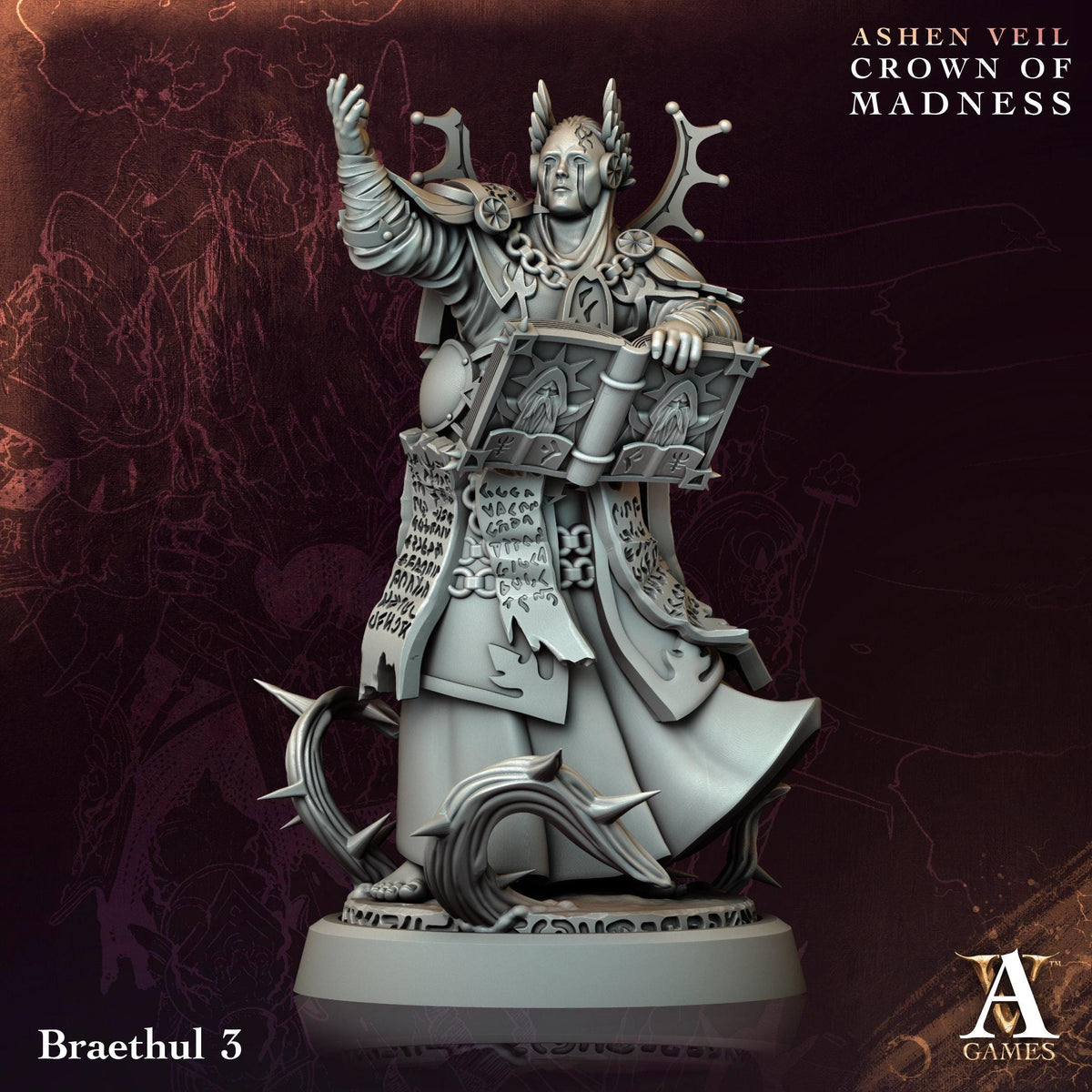 3D Printed Braethuls by Archvillain Games