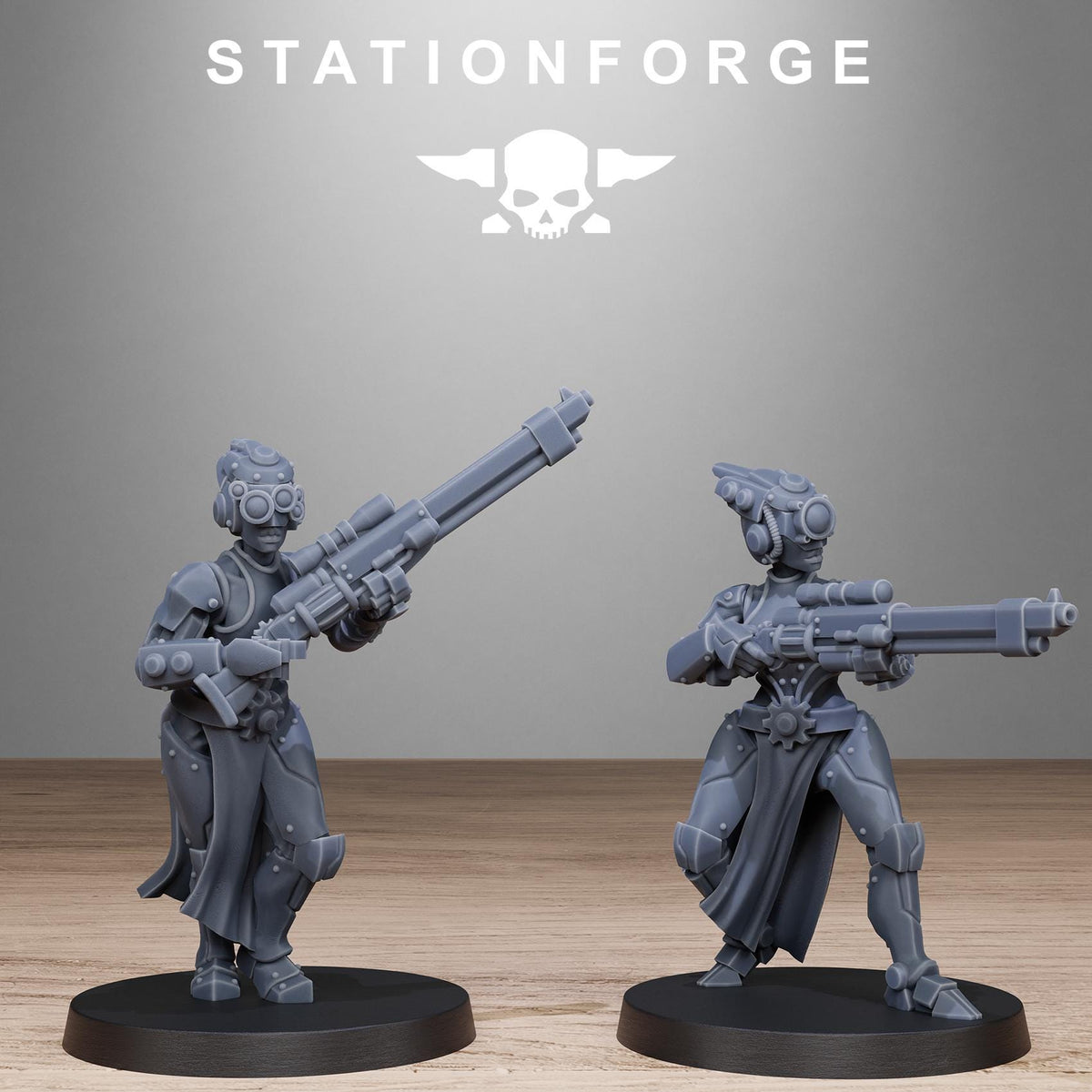 3D Printed Scavenger Sisters x10 by StationForge Miniatures