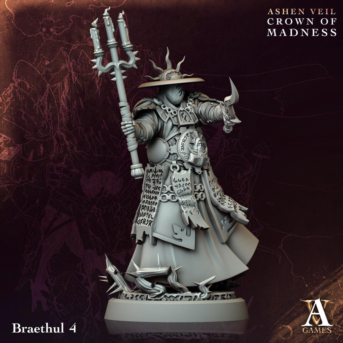 3D Printed Braethuls by Archvillain Games