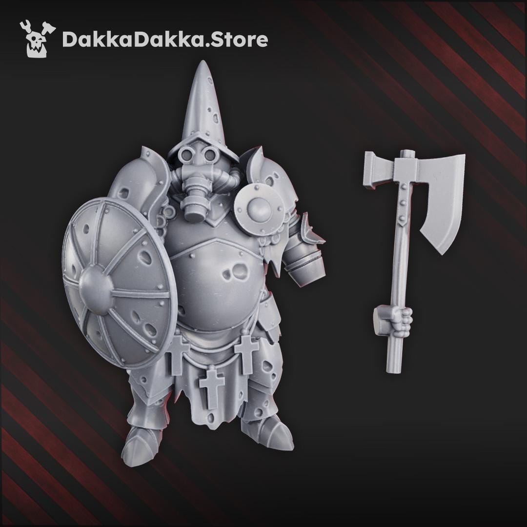3D Printed Trench Heavies by DakkaDakka Mininatures
