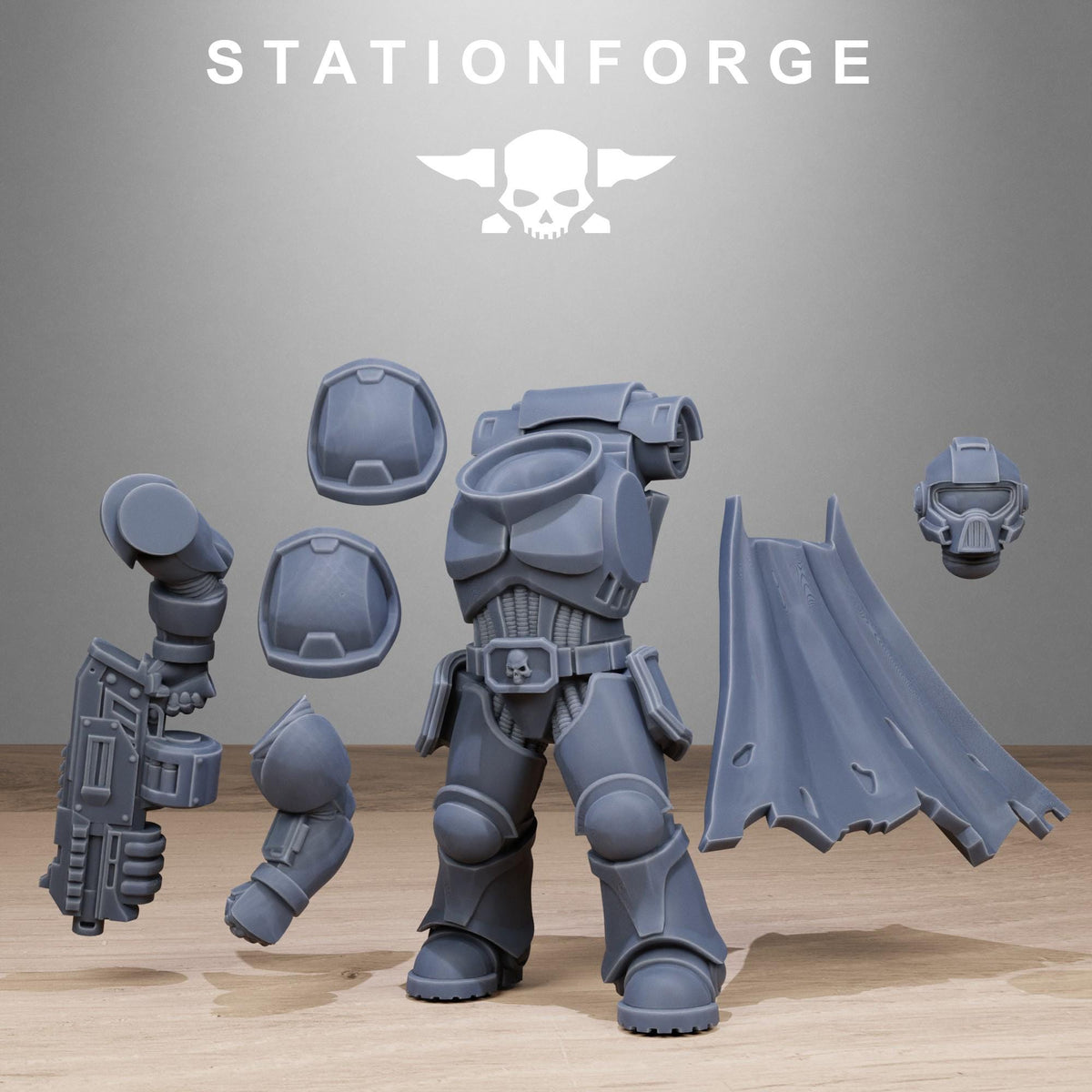 3D Printed Socratis Brutes x10 by StationForge Miniatures