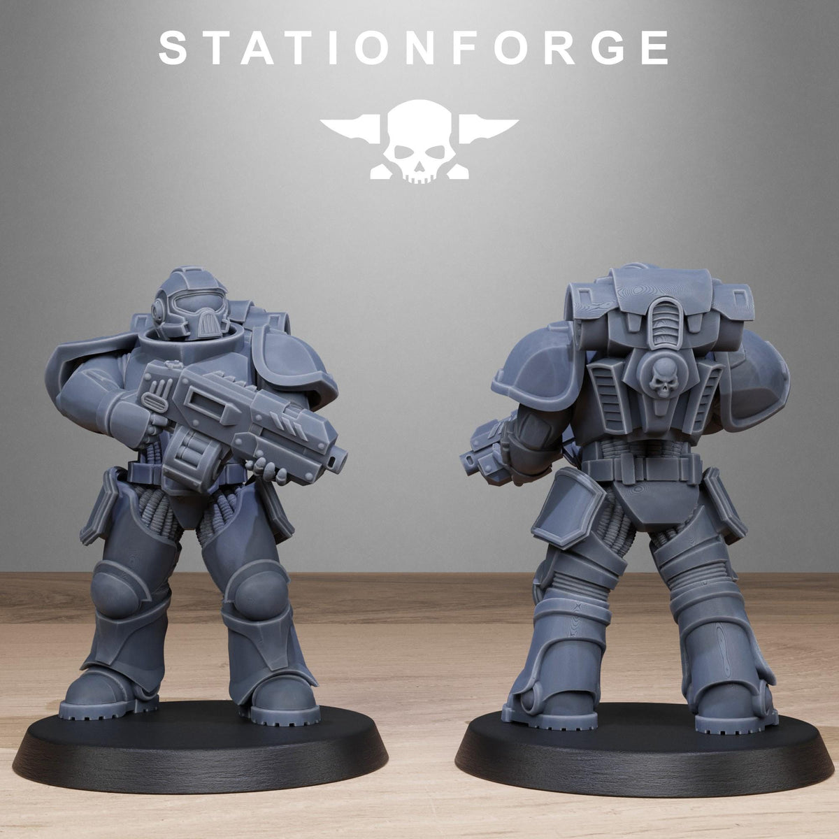 3D Printed Socratis Brutes x10 by StationForge Miniatures