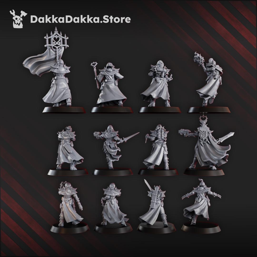 3D Printed Trench Liquidation Team x12 by DakkaDakka Mininatures