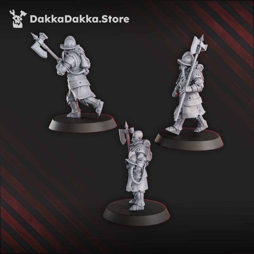3D Printed Trench Vanguard by DakkaDakka Mininatures