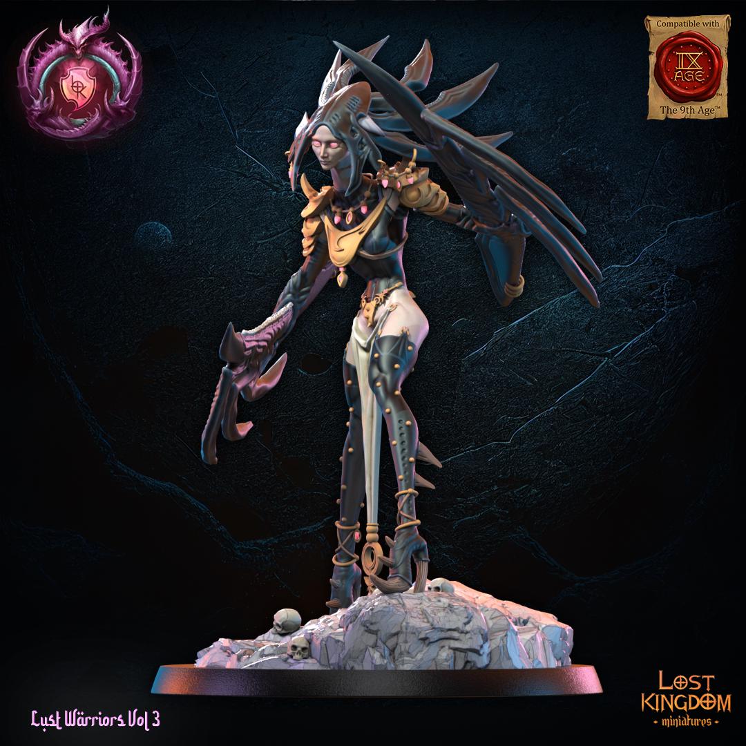 3D Printed Alize - Lust Princess by Lost Kingdom Miniatures