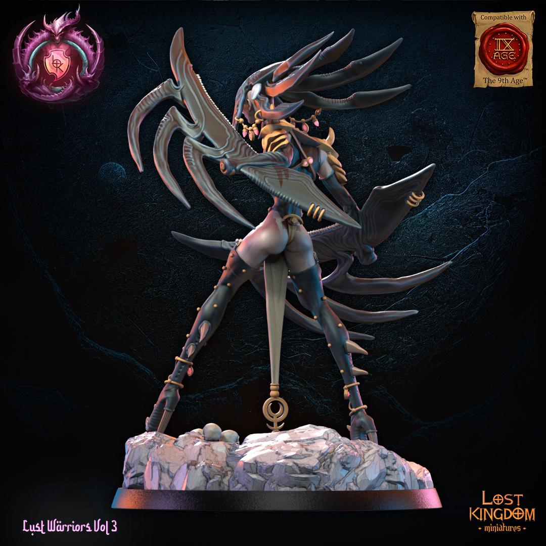 3D Printed Alize - Lust Princess by Lost Kingdom Miniatures