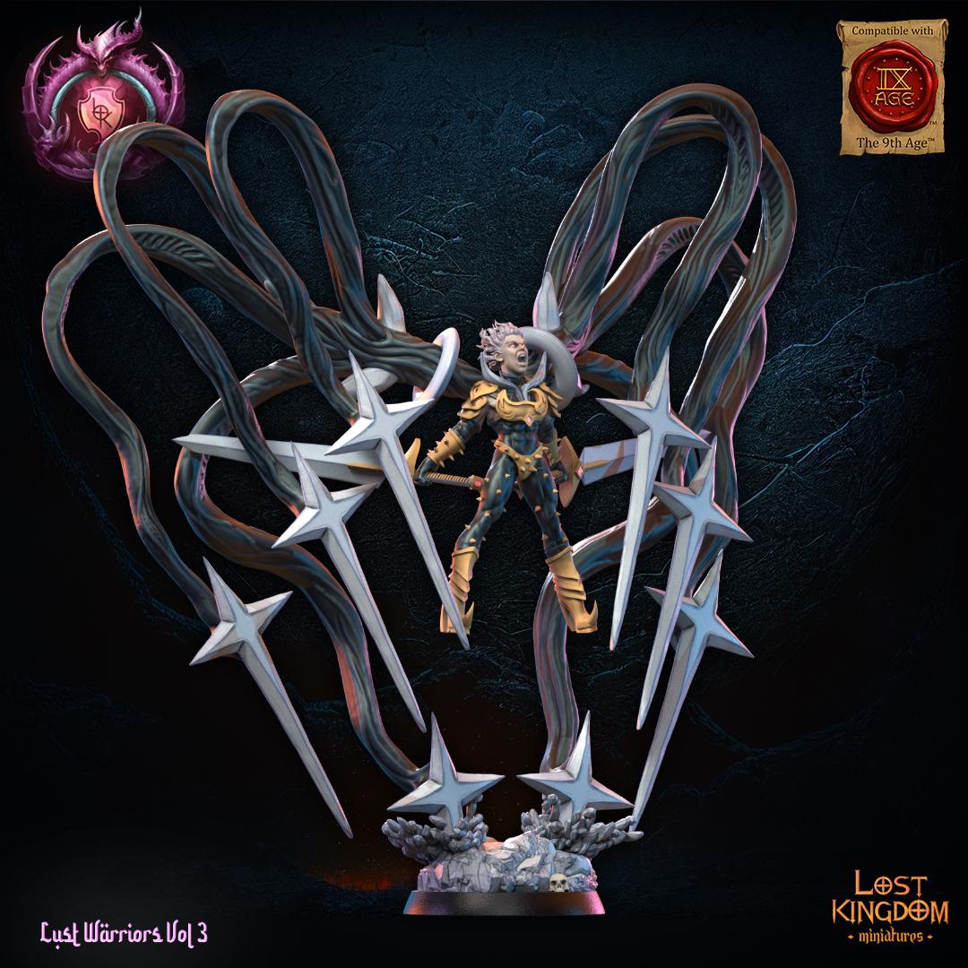 3D Printed Path, Lust Doomlord by Lost Kingdom Miniatures