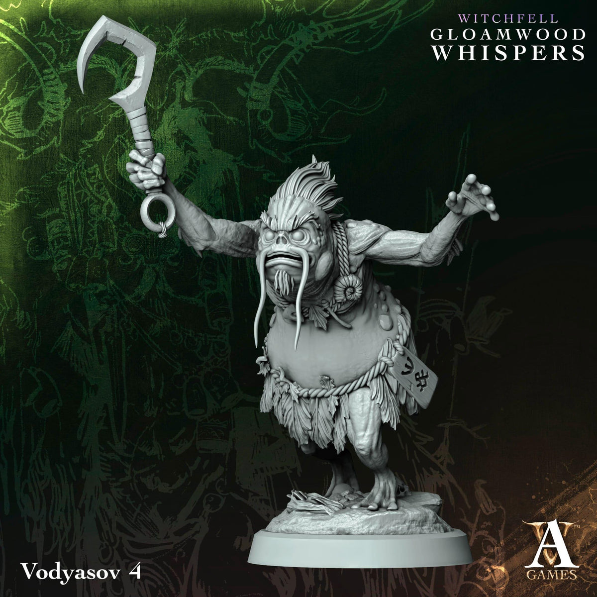3D Printed Vodyasovs by Archvillain Games