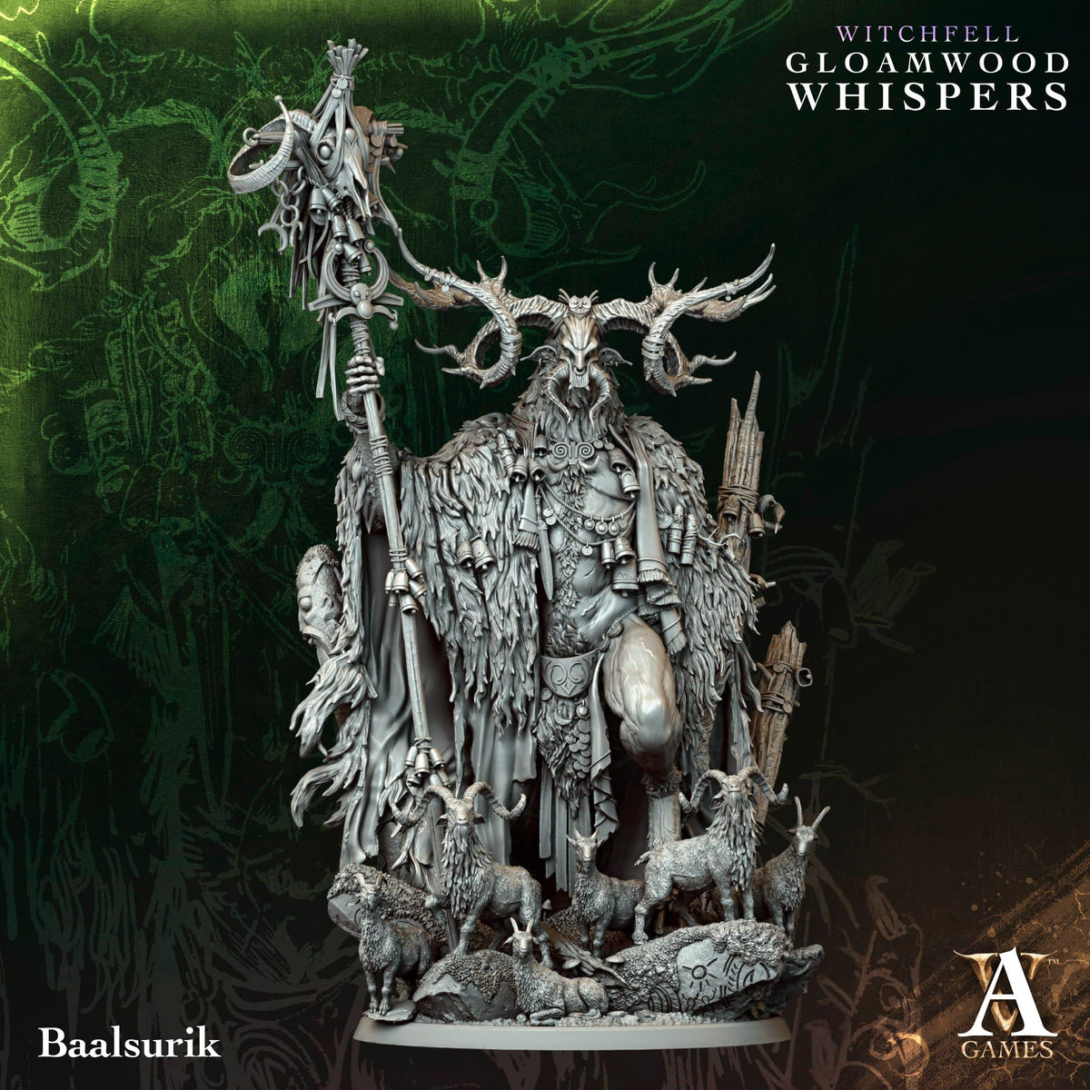 3D Printed Baalsurik by Archvillain Games