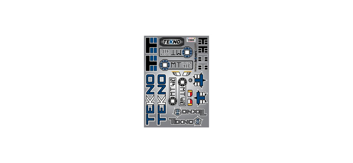 Tekno RC TKR5618 Decal Sheet MT410