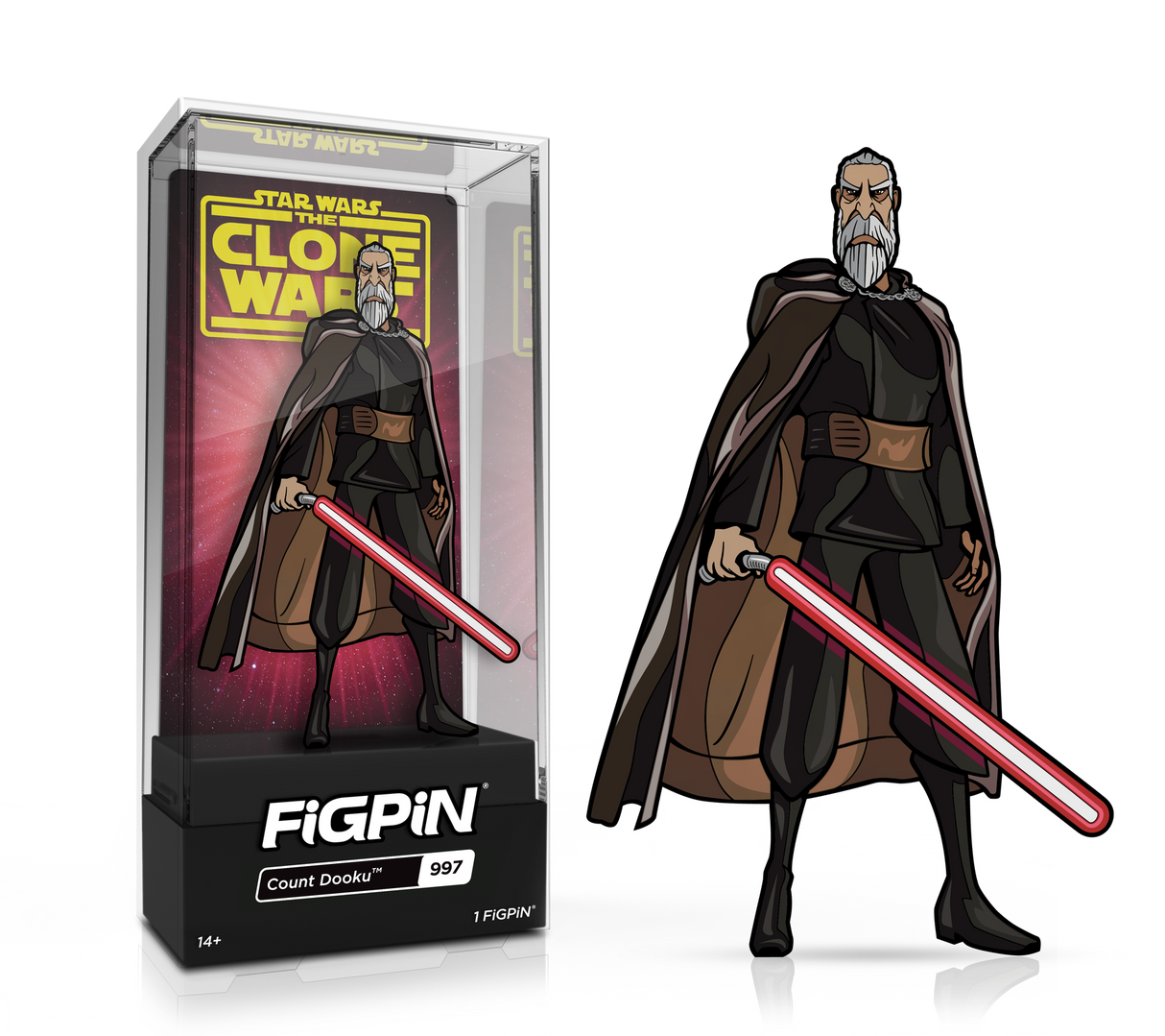 FiGPiN: Star Wars: The Clone Wars™- Count Dooku™ (997)