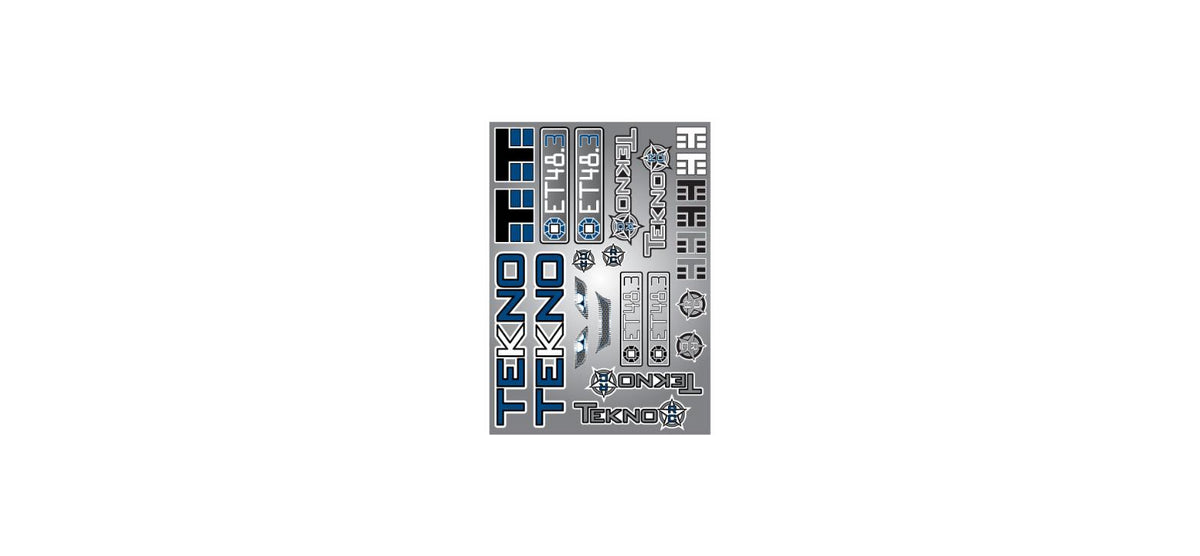 Tekno RC TKR5617 Decal Sheet ET48.3