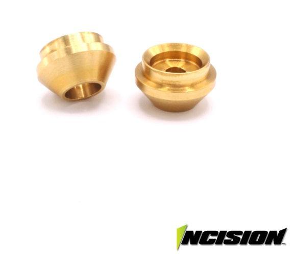 Vanquish IRC00219 Brass Lower Spring Cup for Incision Shocks