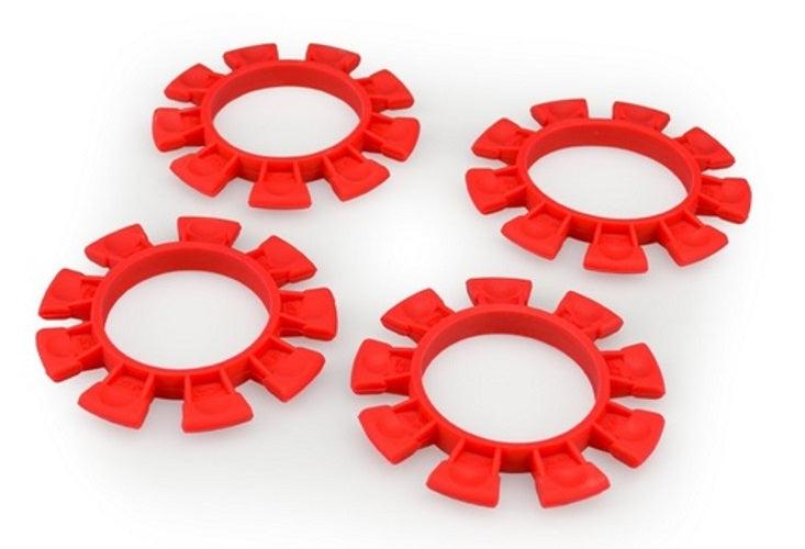 JConcepts 22127 Satellite Tire Gluing Rubber Bands Red (2) 1/10th SCT Buggy