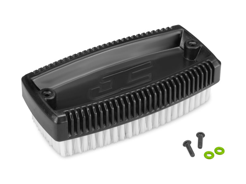 JConcepts 2498-2 Wash Brush w/ Mounting Screws Black