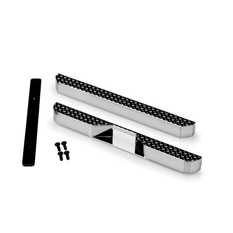 JConcepts Late 70's & Early 80's F-Type Rear Bumper Set Chrome