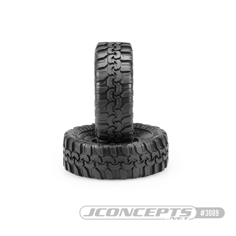 JConcepts Hunk 1.9" Performance Class 2 All Terrain Crawler Tires (2) Green 