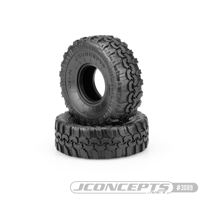 JConcepts Hunk 1.9" Performance Class 2 All Terrain Crawler Tires (2) Green 