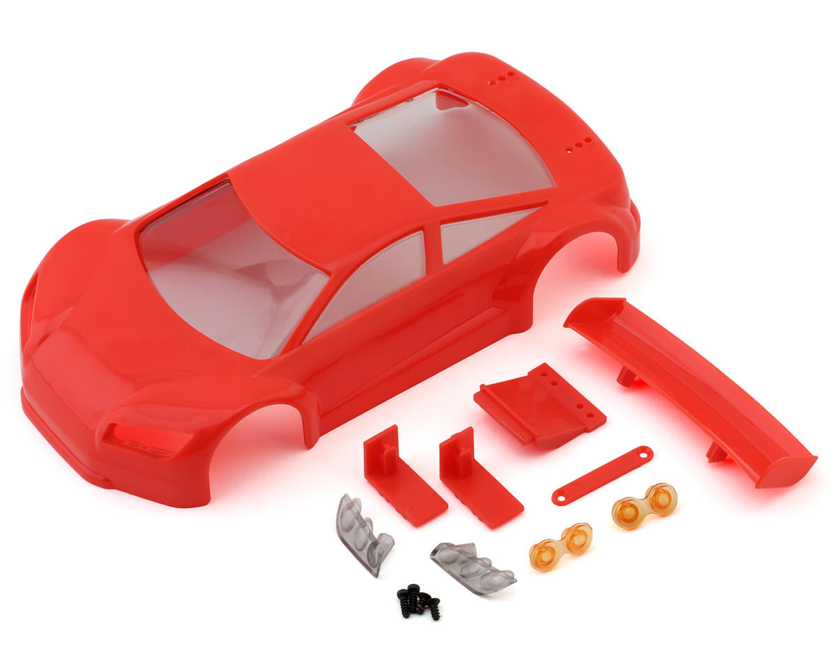 Jomurema 280371 JR-GT01 Mini-Z MR-03 Hard Body Set (Light Red) (98mm)