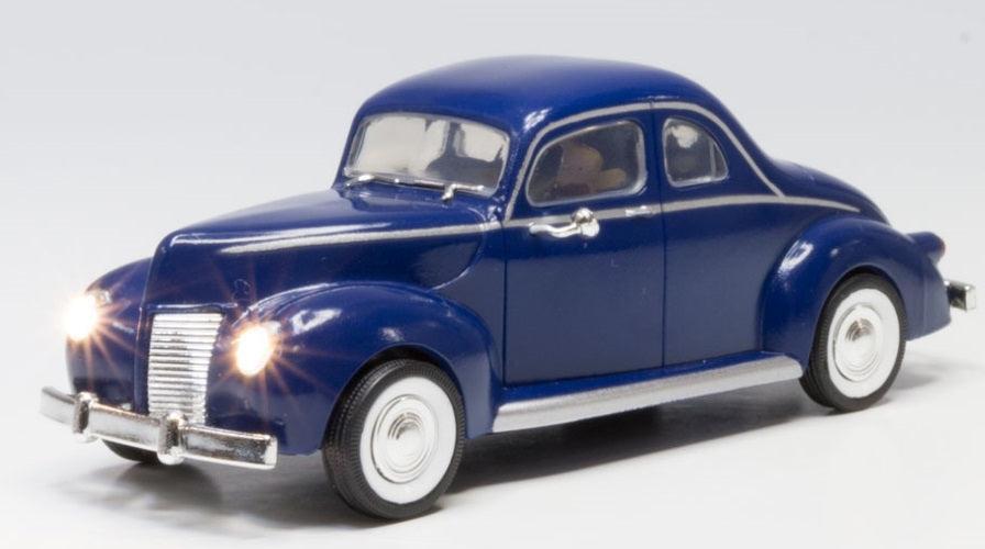 Woodland Scenics JP5978 O Scale 20mA Blue Coupe Vehicle