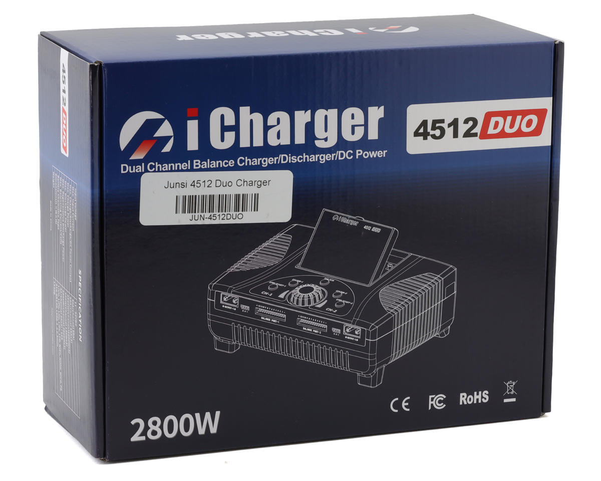 Junsi iCharger 4512 Duo DC Dual Port LiPo/Life/NiMH/NiCD Battery Charger