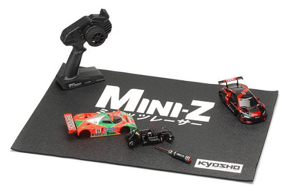 KYOSHO KA30008BK Mini-Z Pitmat negro 17x24 pulgadas