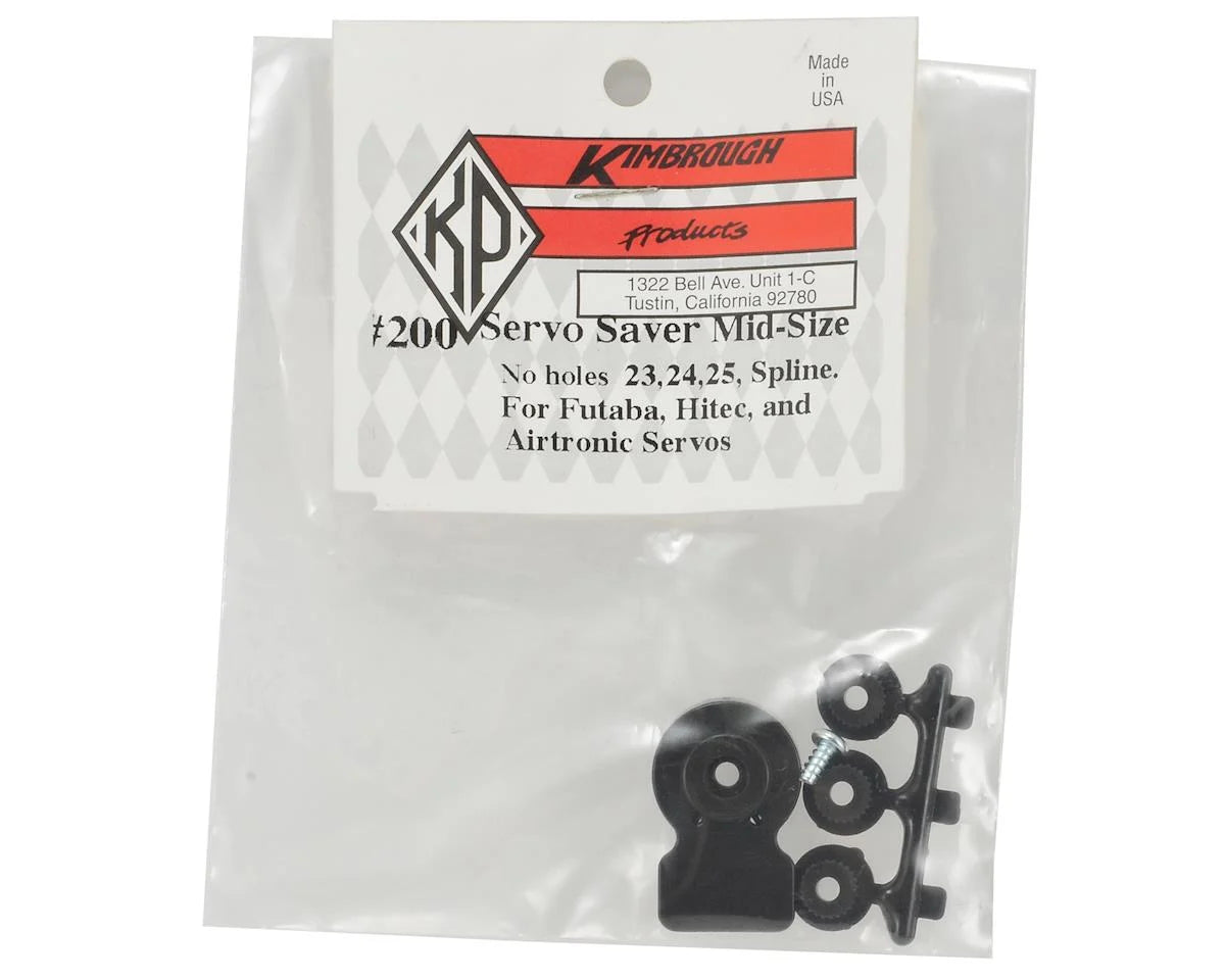 Kimbrough KIM200 Mid Size Servo Saver w/No Holes (23/24/25T)