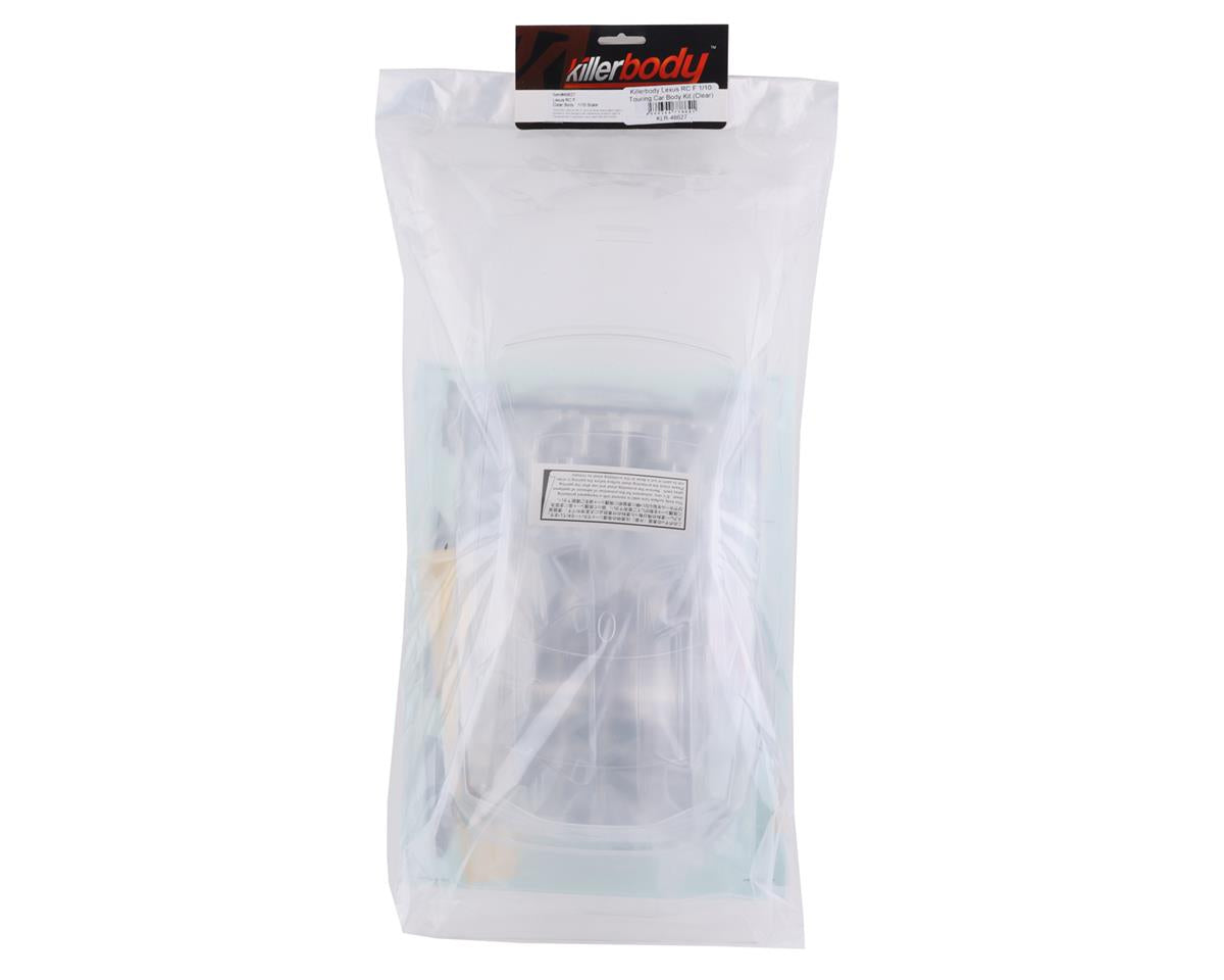 Killerbody 48627 Lexus RC F 1/10 Touring Car Body Kit (Clear)