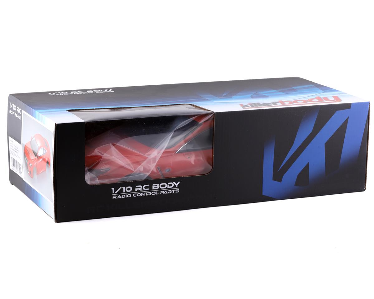 KILLERBODY 48649 Lexus RC F Pre-Painted 1/10 Touring Car Body (WHITE)