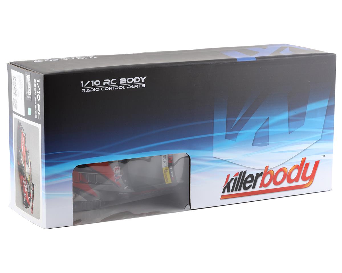 KILLERBODY 48662 Motul Autech R35 GT-R 2016 NISMO Pre-Painted 1/10 Touring Car Body (Black/Red)