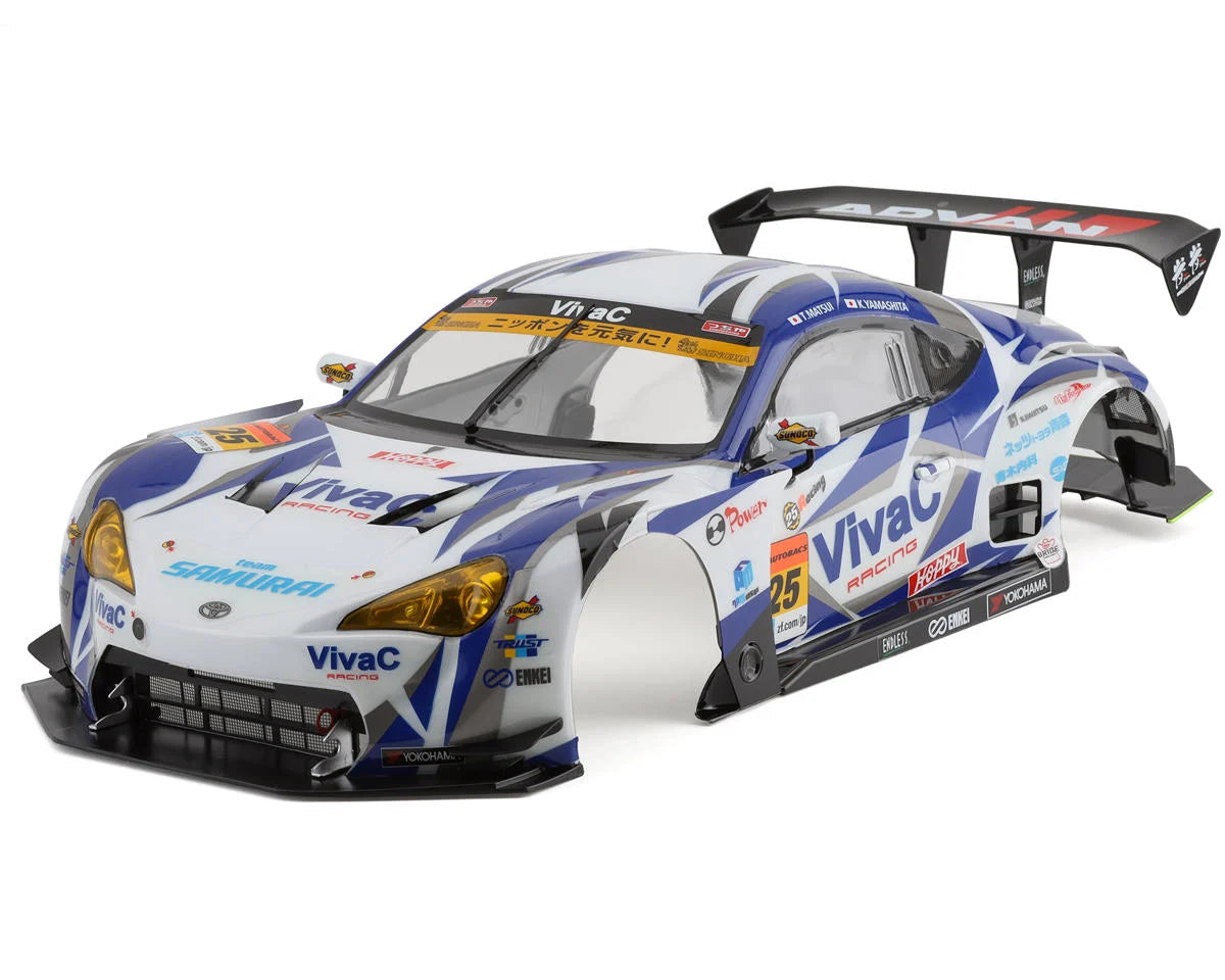 KILLERBODY KLR-48725 VivaC 86 MC 2016 Toyota Pre-Painted 1/10 Touring Car Body (White/Blue)