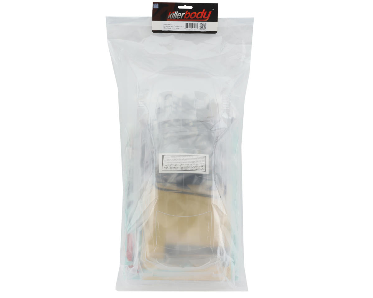 KILLERBODY 48767 Denso Kobelco Sard RC F 1/10 Touring Car Body Kit (Clear)