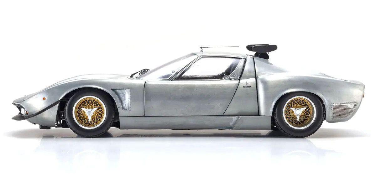 Kyosho KS08625PL Original 1/12 Lamborghini Miura SVR (Polished) Diecast Car