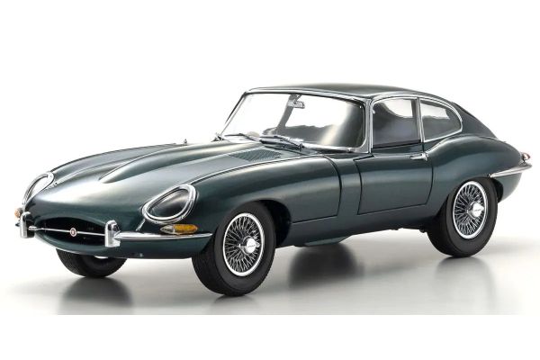 KYOSHO 08954DG ORIGINAL 1/18scale Jaguar E-Type (DARK GREEN)