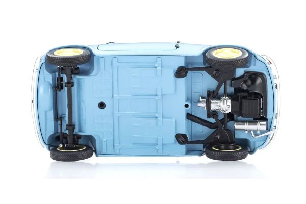 KYOSHO 08966LB ORIGINAL 1/18scale Fiat NUOVA 500 (Celeste Blue) 08966LB