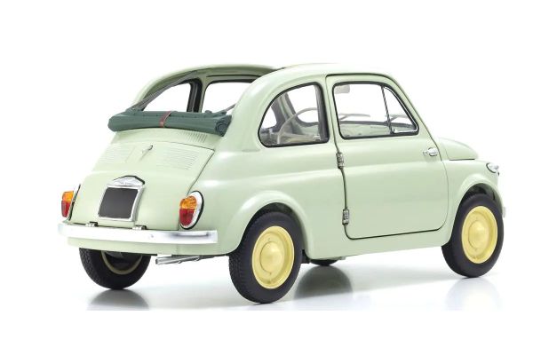 KYOSHO 08966LG ORIGINAL 1/18scale Fiat NUOVA 500 (Green Clear)