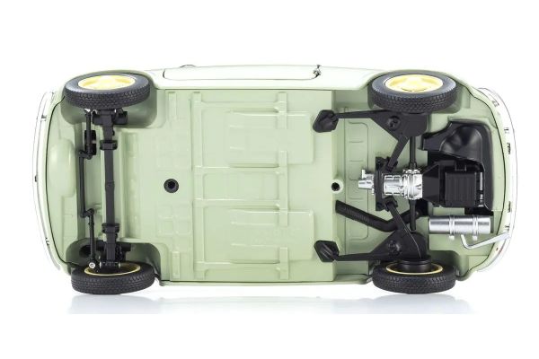 KYOSHO 08966LG ORIGINAL 1/18scale Fiat NUOVA 500 (Green Clear)