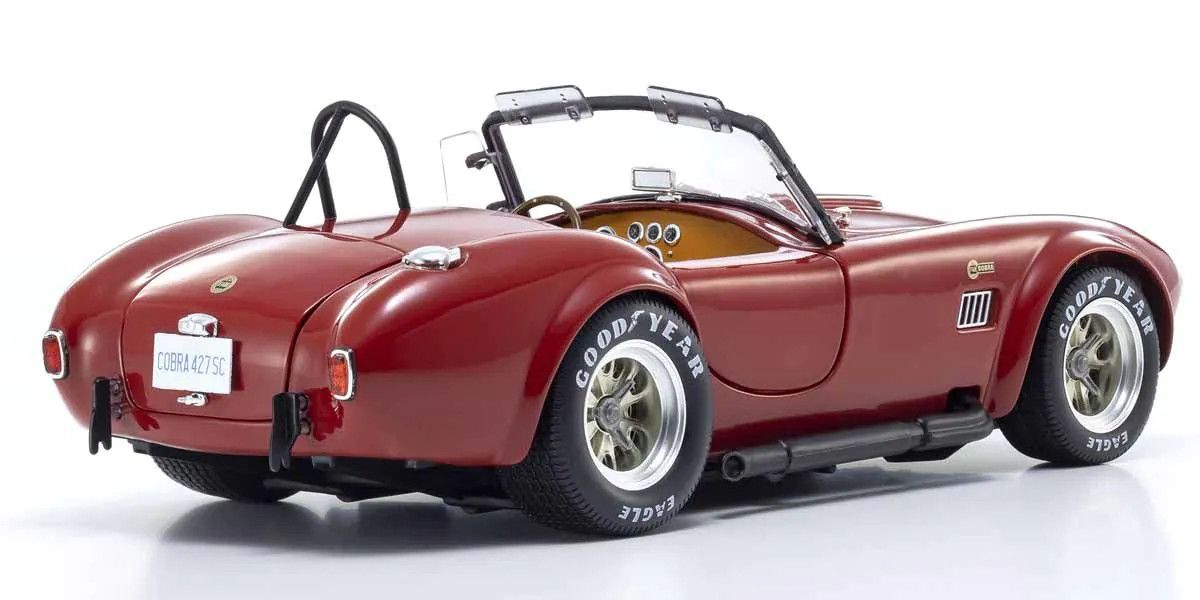 KYOSHO KYO08047R 1/18 Scale Shelby Cobra 427 S/C "FAM" Model Diecast Car