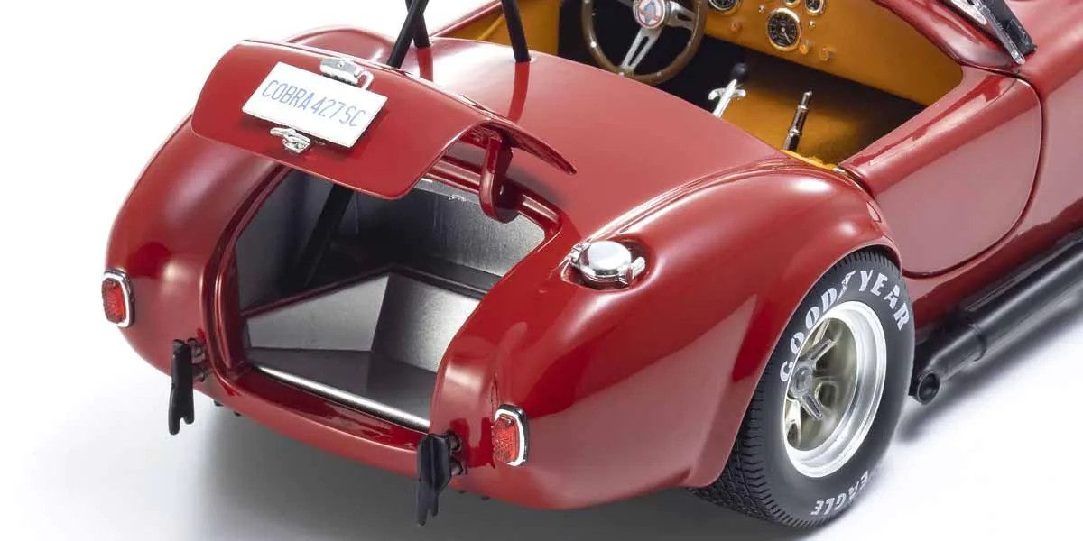 KYOSHO KYO08047R 1/18 Scale Shelby Cobra 427 S/C "FAM" Model Diecast Car