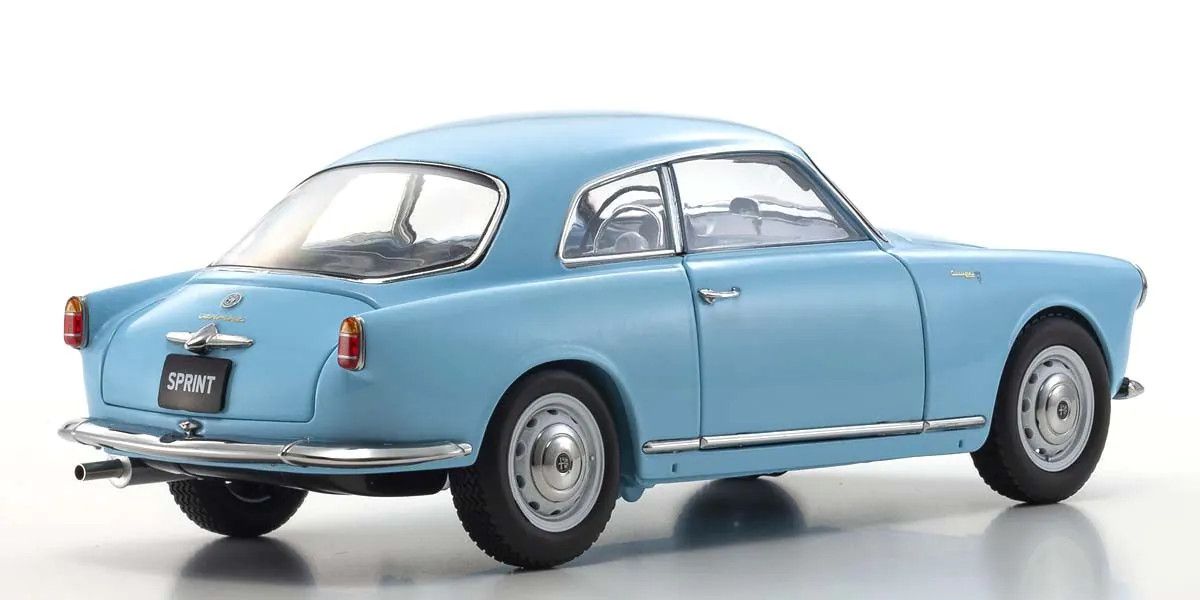 KYOSHO KYO08957B 1/18 Scale Alfa Romeo Giulietta Sprint Blue Model Diecast Car